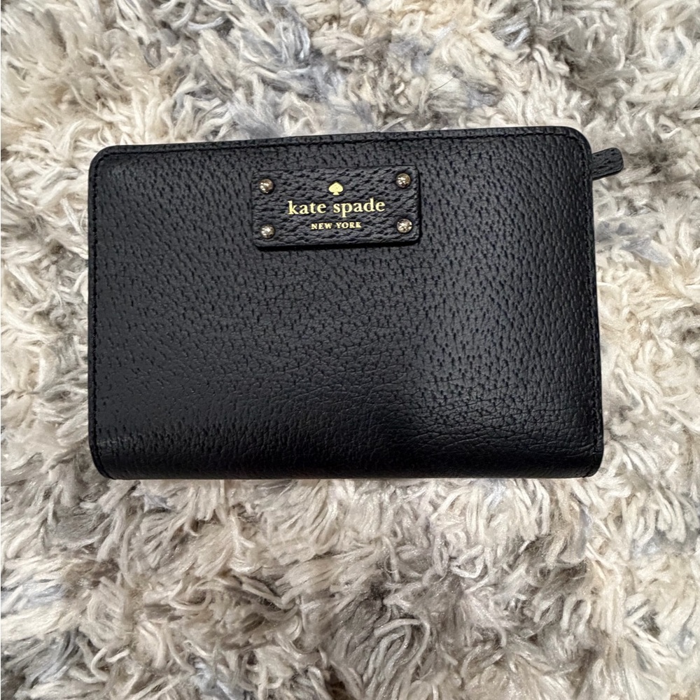 Kate Spade Black Leather Wallet